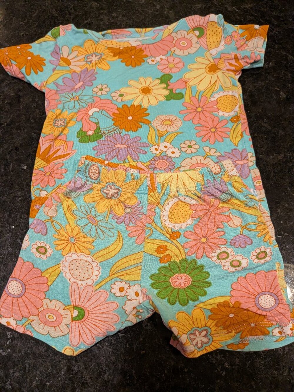 Floral Posh Peanut Pajamas